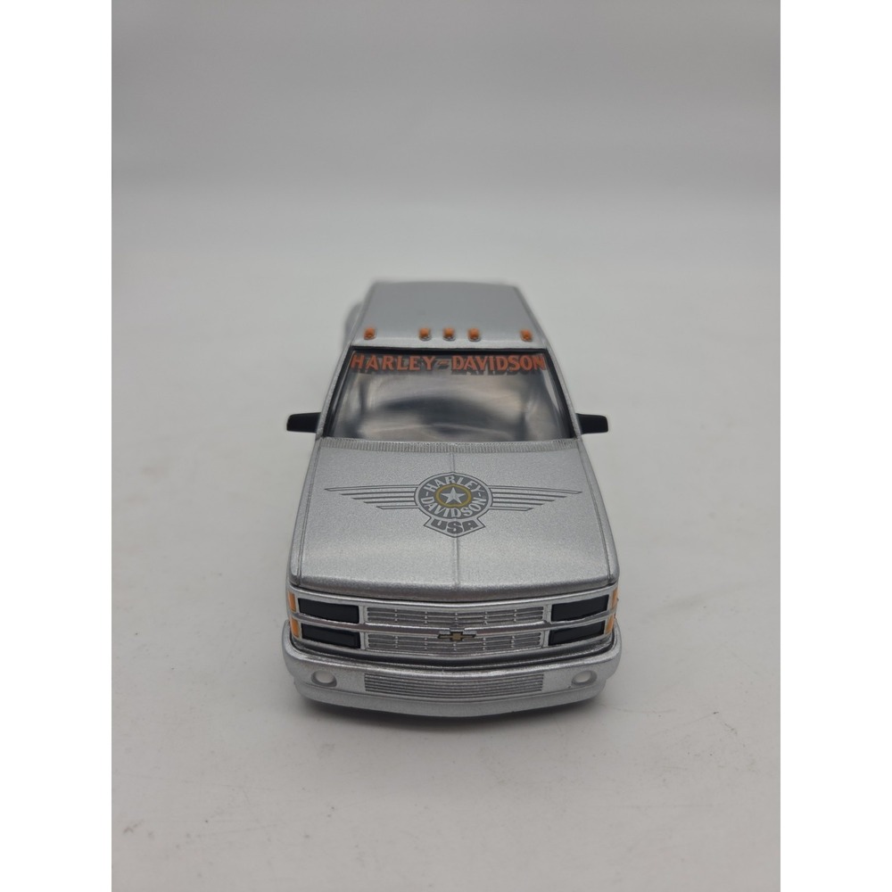 1/25 Scale Diecast Chevrolet Crew Cab Dually By Brookfield Collectors Harley - Picture 2 of 12